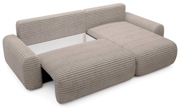 NADUVI Collection Hoekslaapbank Arles ribstof links|rechts