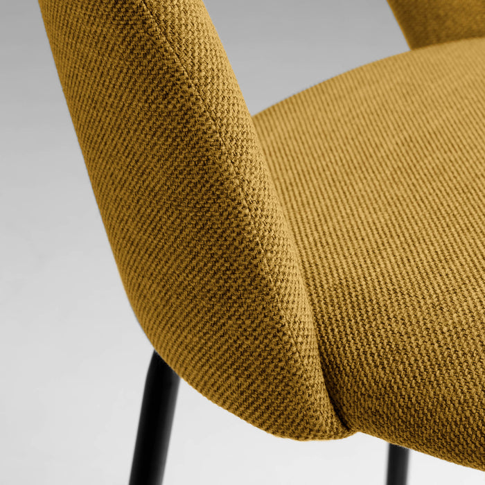 Kave Home - Kruk Mahalia mosterd hoogte 63 cm