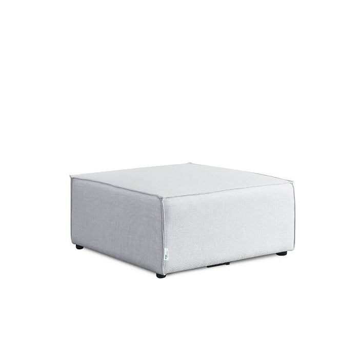 HOME DELUXE Modulair Bank Element - Hocker - Lichtgrijs