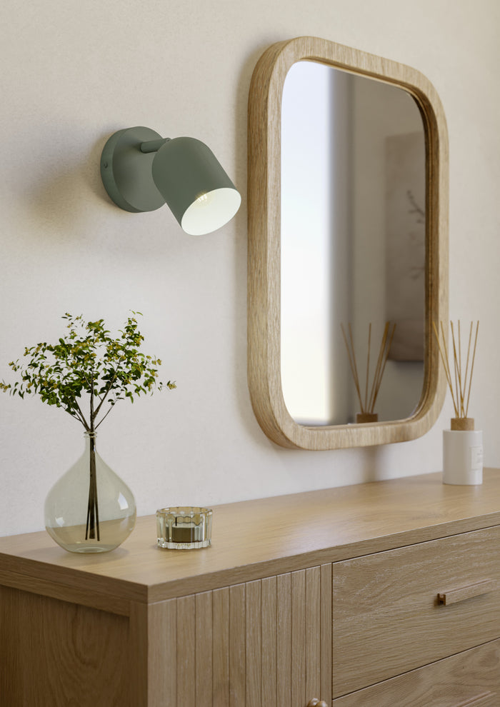 EGLO Tilston Spot - E14 - 12 cm - Groen - Kantelbaar