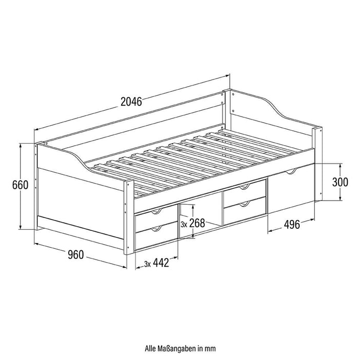 Home Deluxe Kinderbed Wit