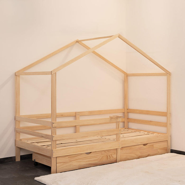 Home Deluxe kinderbed Natuur Met lades