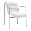 HAY Palissade Quilted Kussen voor Armchair - Sky Grey