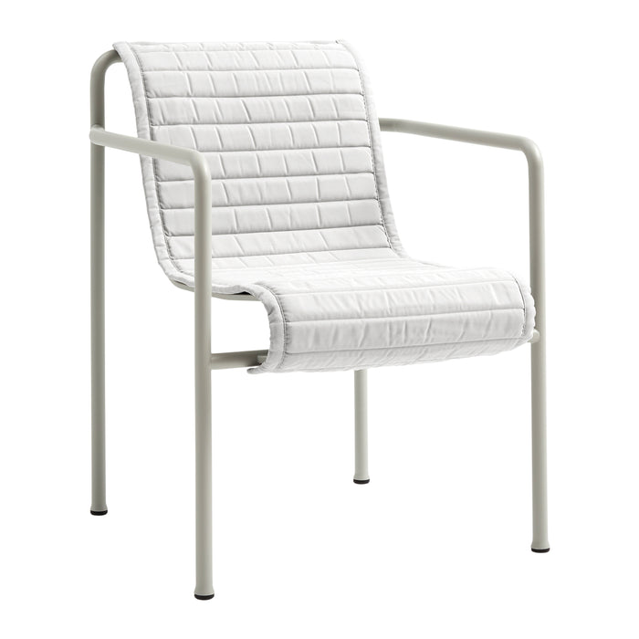 HAY Palissade Quilted Kussen voor Armchair - Sky Grey