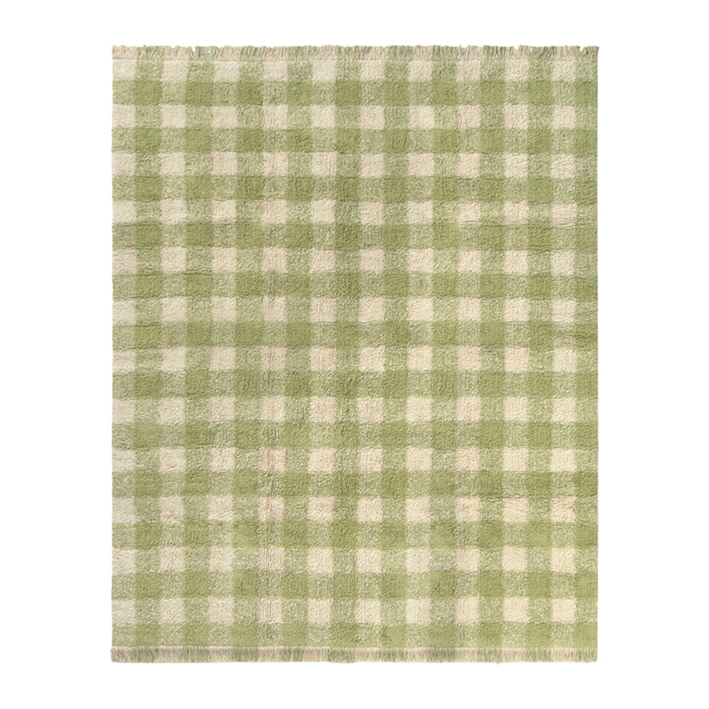 Lorena Canals Vichy Vloerkleed 90 x 120 cm - Matcha