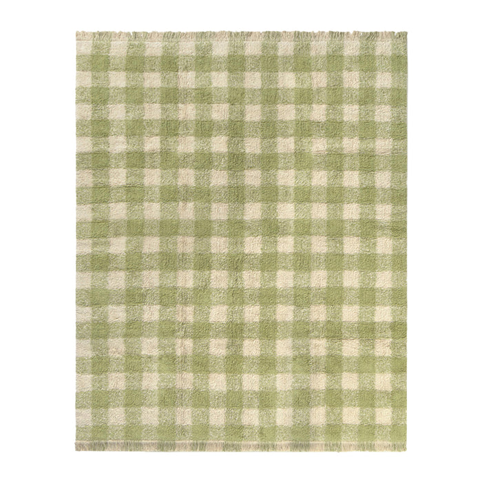 Lorena Canals Vichy Vloerkleed 150 x 180 cm - Matcha
