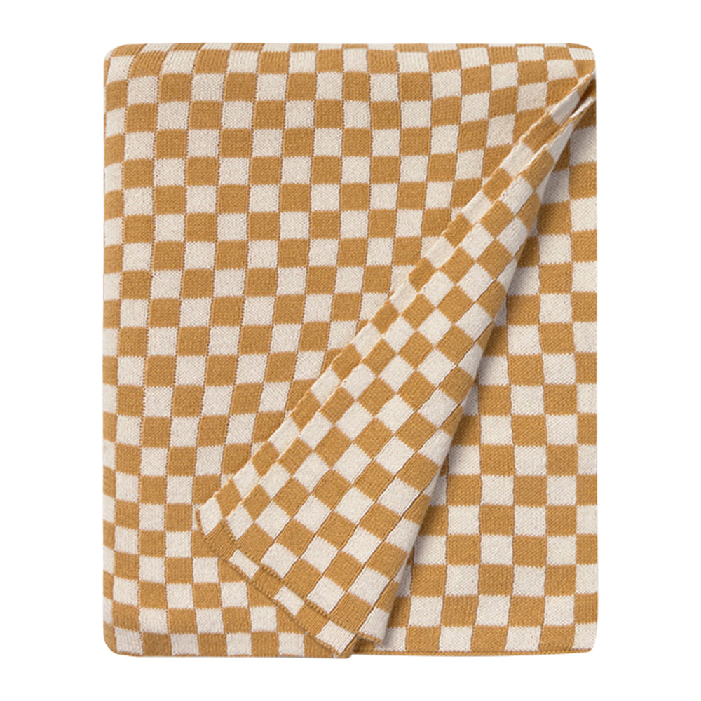 Lorena Canals Tiles Gebreide Plaid 80 x 100 cm - Honing