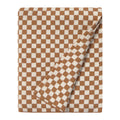 Lorena Canals Tiles Gebreide Plaid 80 x 100 cm - Toffee