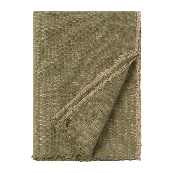 Lorena Canals Handloom Plaid 130 x 180 cm - Kaki