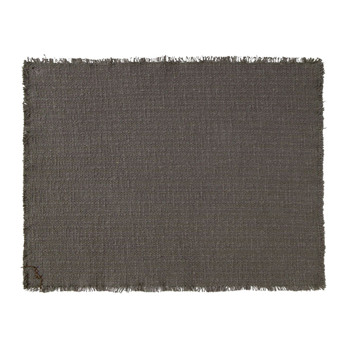 Lorena Canals Handloom Placemat - Set van 2 - Grijs