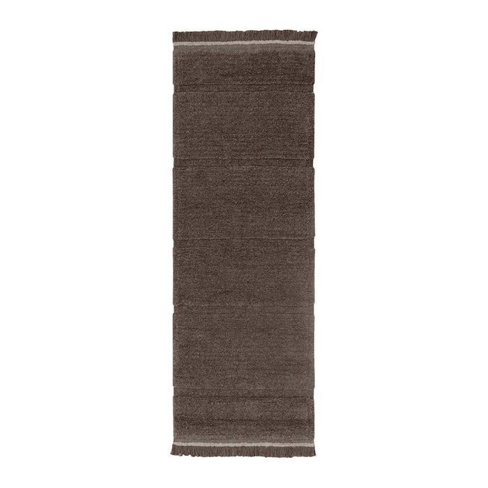 Lorena Canals Steppe Runner Vloerkleed 80 x 230 cm - Sheep Brown