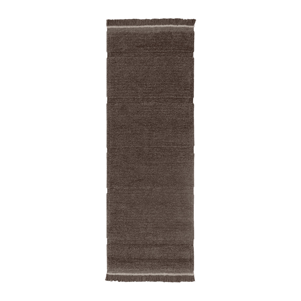 Lorena Canals Steppe Runner Vloerkleed 80 x 230 cm - Sheep Brown