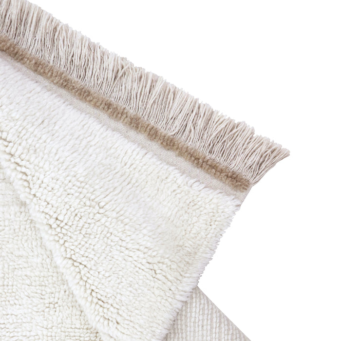 Lorena Canals Steppe Vloerkleed 120 x 170 cm - Sheep White