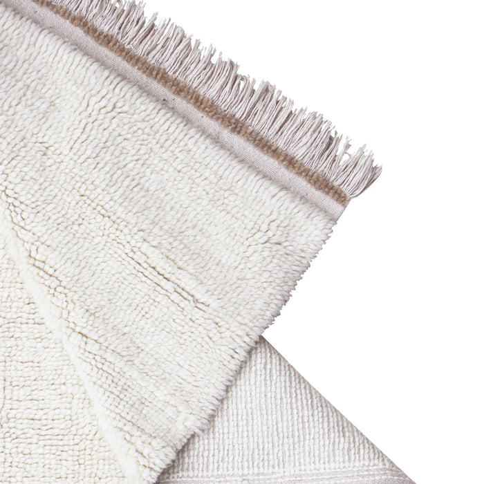 Lorena Canals Steppe Vloerkleed 80 x 140 cm - Sheep White