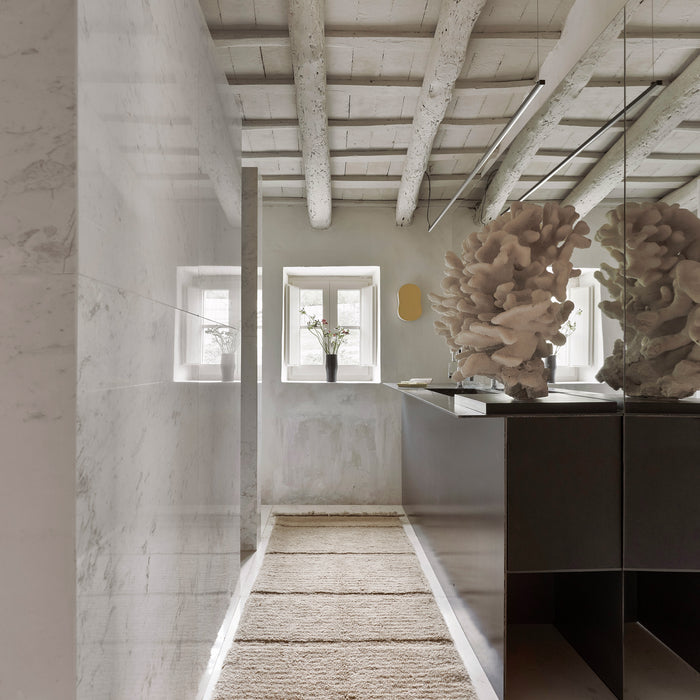 Lorena Canals Steppe Runner Vloerkleed 80 x 230 cm - Sheep Beige