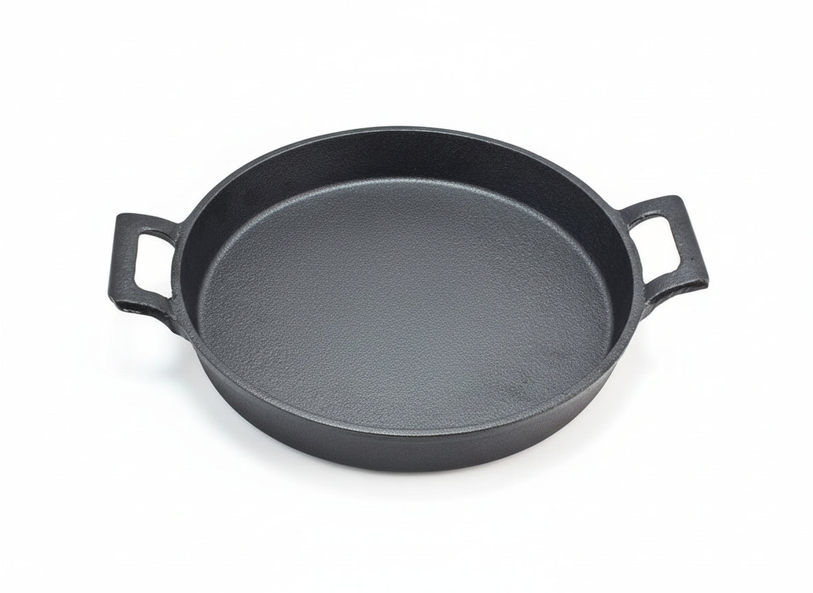 Cast Iron Ovenschaal - Gietijzer - ø 20 cm - zonder anti-aanbaklaag