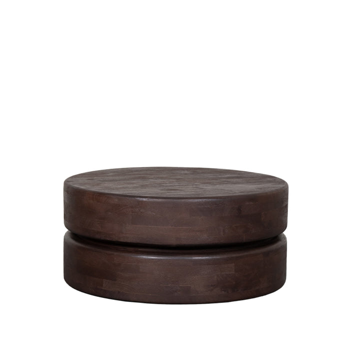 LABEL51 - Salontafel Milly 70 cm - Espresso Mangohout