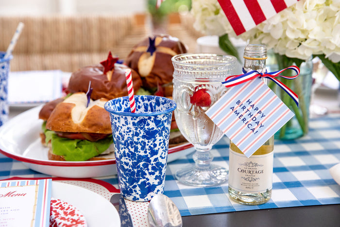 Crow Canyon Home Splatter Tumblers Set 4 Stuks Zwart