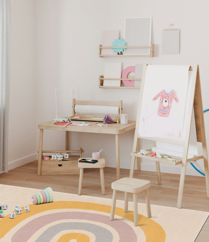 AFK Living vloerkleed Regenboog - voor kinderen - veelkleurig