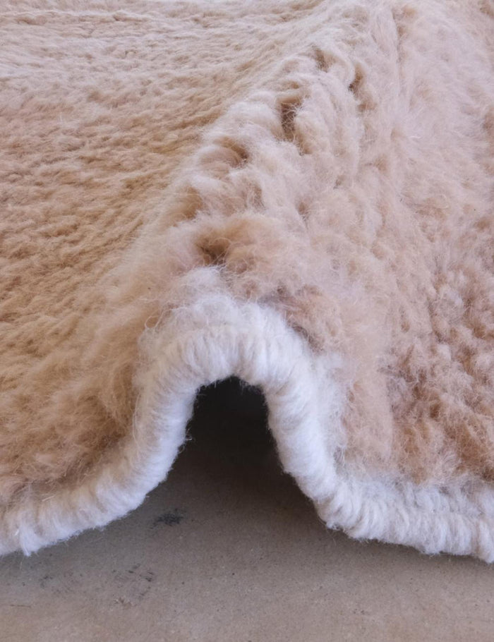 AFK Living vloerkleed Berber - handgemaakt - Wol - 165 x 267 cm