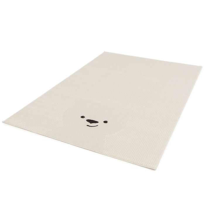AFK Living vloerkleed Ourson - voor kinderen - wit
