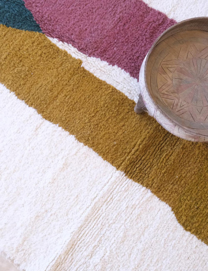 AFK Living vloerkleed Berber - handgemaakt - Wol - 175 x 235 cm