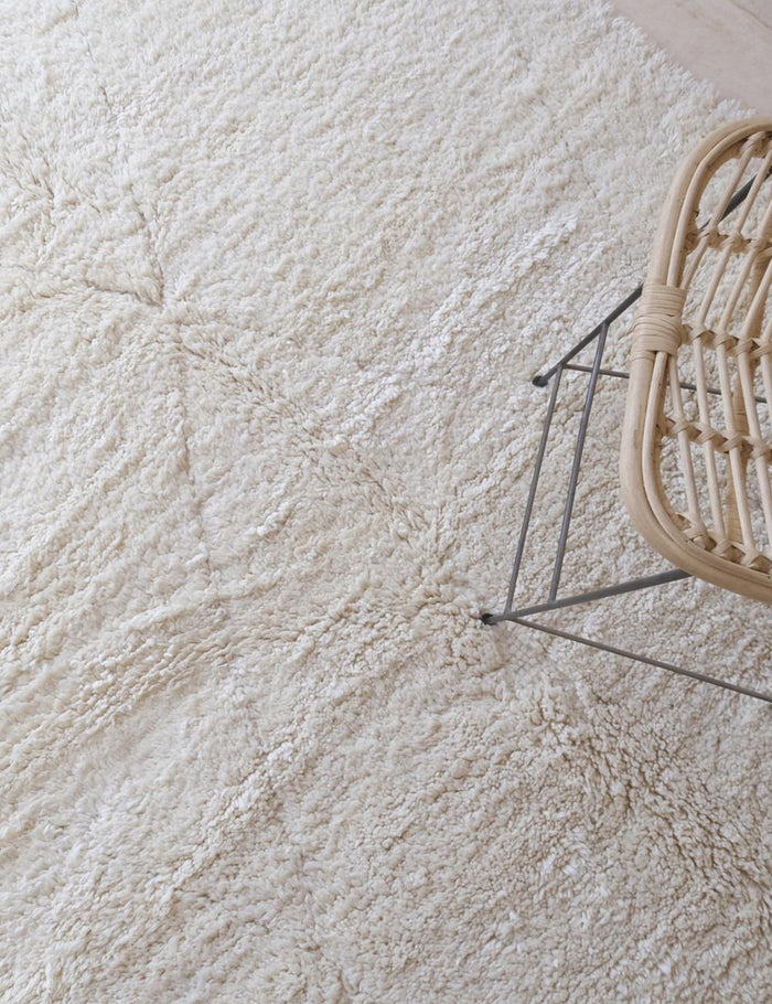 AFK Living vloerkleed Berber - handgemaakt - Wol - 198 x 280 cm