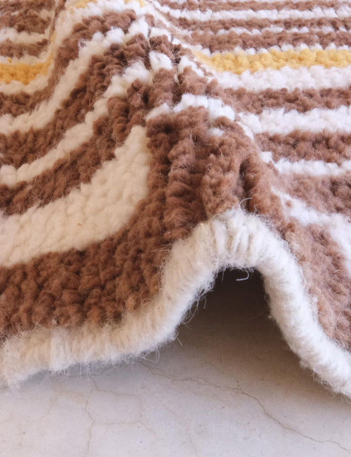 AFK Living vloerkleed Berber - handgemaakt - Wol - 185 x 256 cm