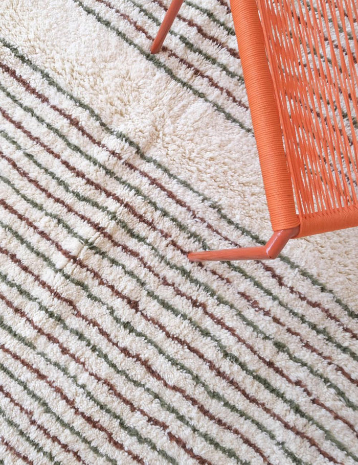 AFK Living vloerkleed Berber - handgemaakt - Wol - 253 x 346 cm