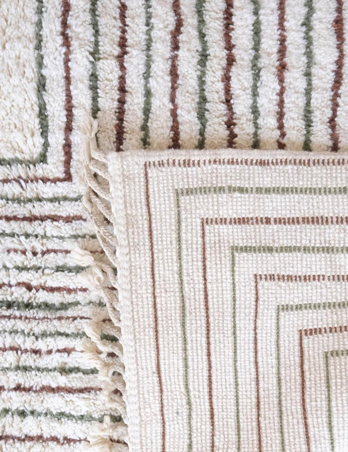 AFK Living vloerkleed Berber - handgemaakt - Wol - 253 x 346 cm