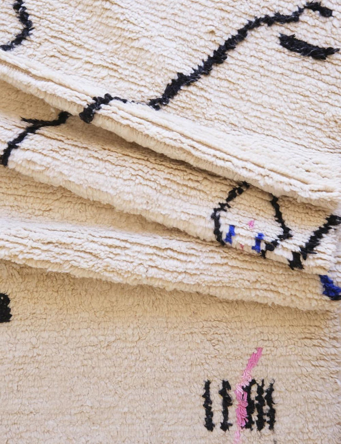 AFK Living vloerkleed Berber - handgemaakt - Wol - 245 x 352 cm