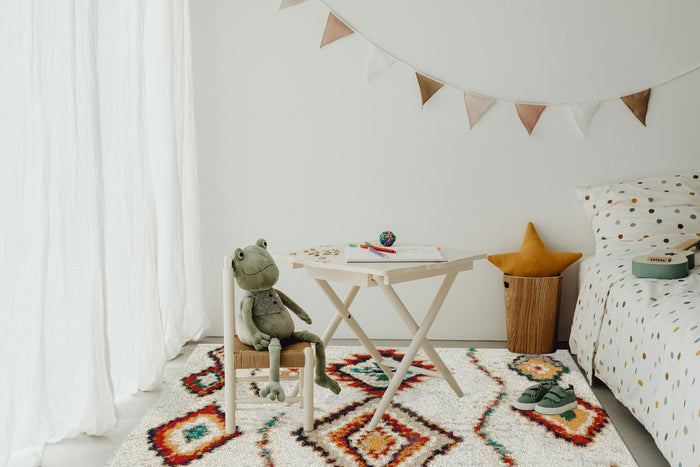 AFK Living vloerkleed Native - shaggy - veelkleurig