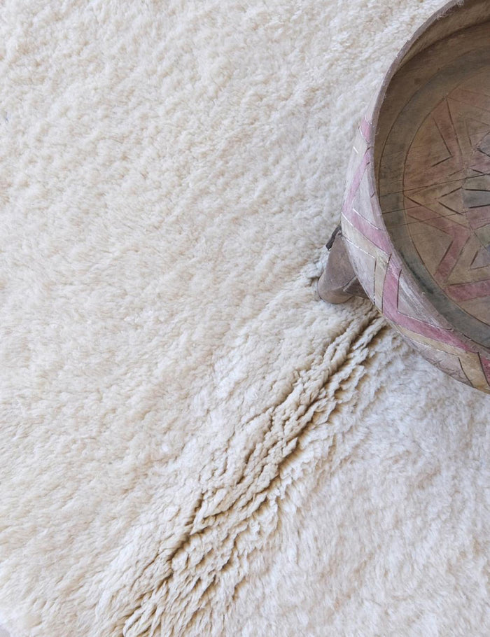 AFK Living vloerkleed Berber - handgemaakt - Wol - 118 x 153 cm