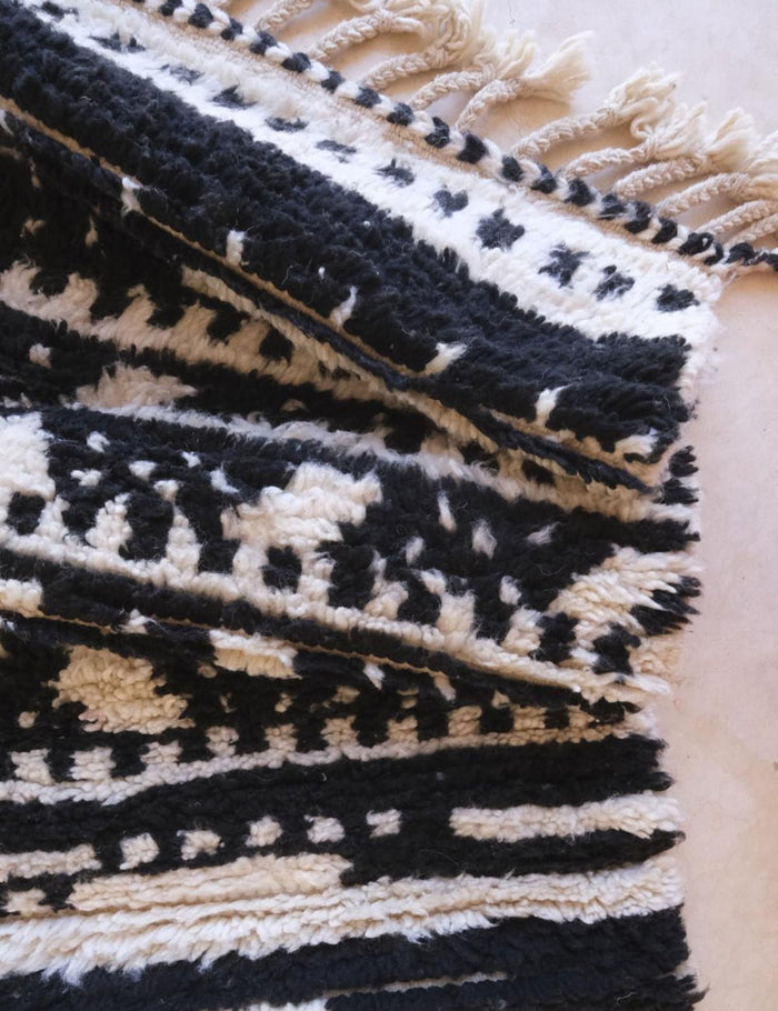 AFK Living vloerkleed Berber - handgemaakt - Wol - 184 x 267 cm