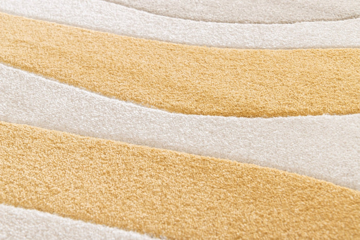 AFK Living vloerkleed Teddy - voor kinderen - geel