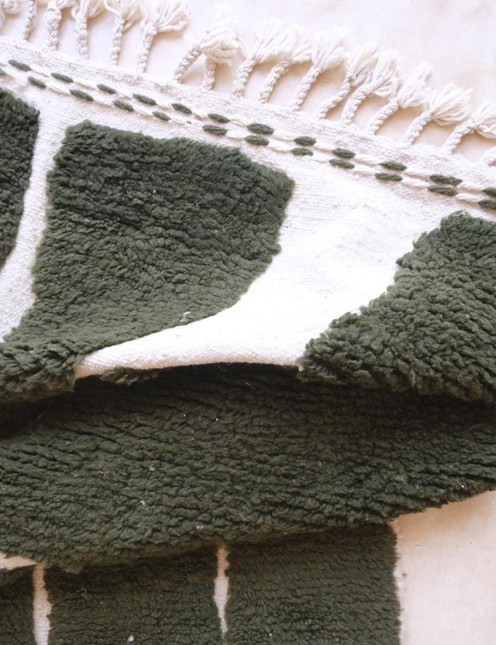 AFK Living vloerkleed Berber - handgemaakt - Wol - 216 x 294 cm