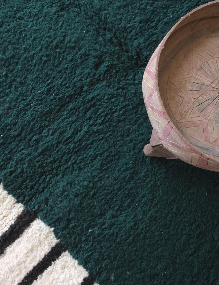 AFK Living vloerkleed Berber - handgemaakt - Wol - 184 x 276 cm