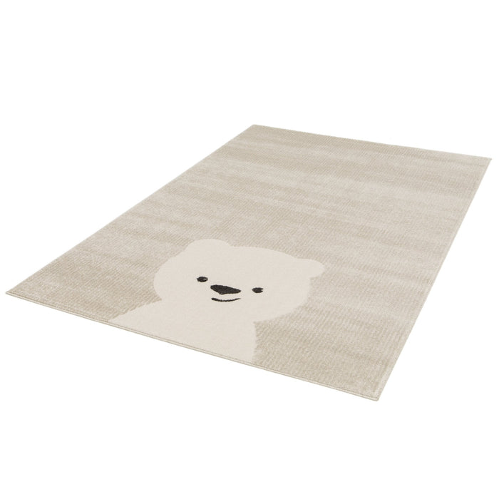 AFK Living vloerkleed Ourson - voor kinderen - beige