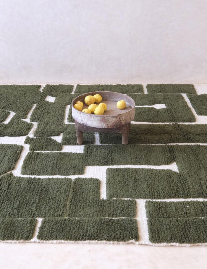 AFK Living vloerkleed Berber - handgemaakt - Wol - 216 x 294 cm