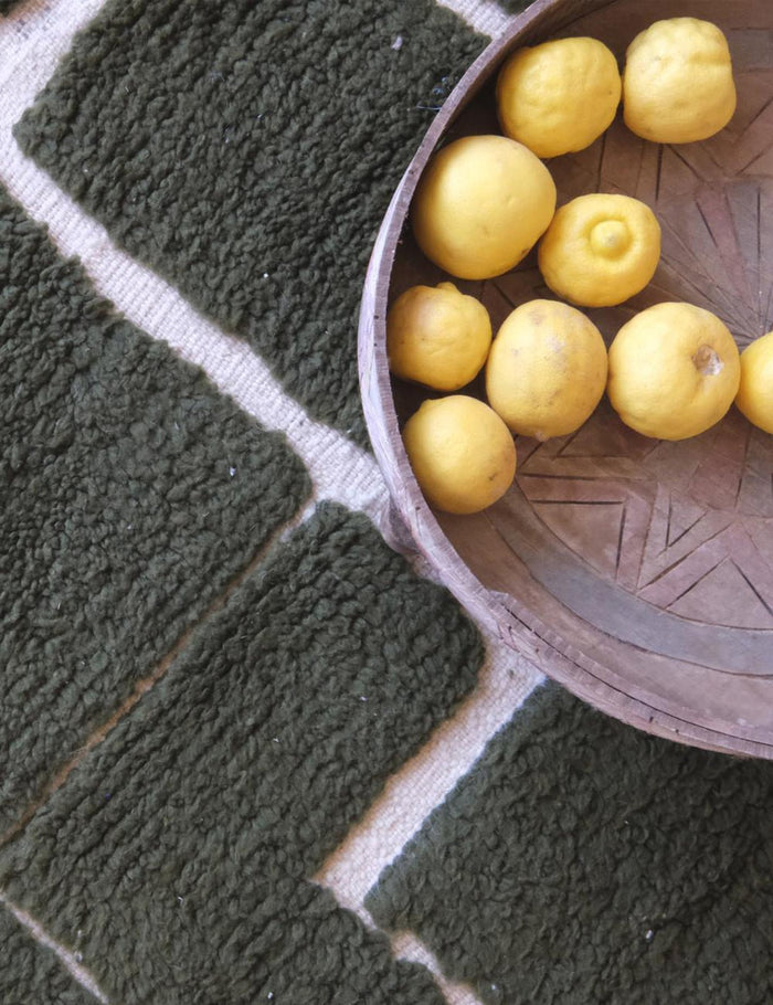 AFK Living vloerkleed Berber - handgemaakt - Wol - 216 x 294 cm