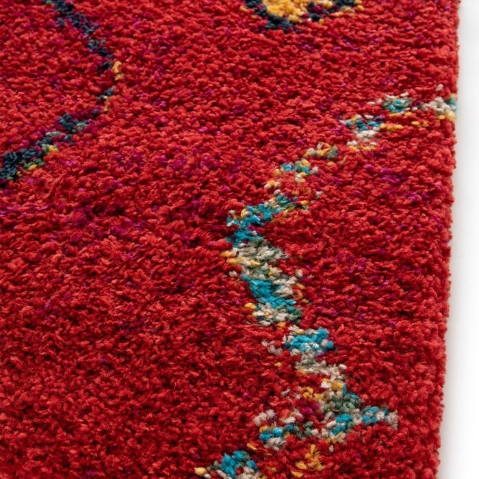 AFK Living vloerkleed  Native - shaggy - rood