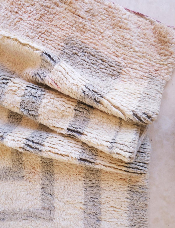 AFK Living vloerkleed Berber - handgemaakt - Wol - 162 x 266 cm