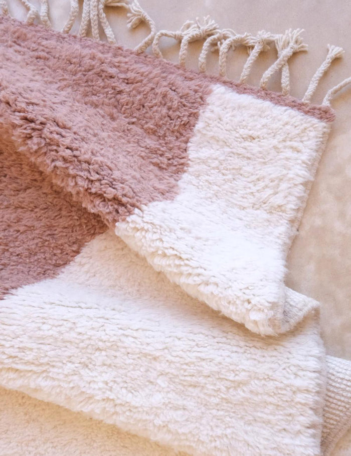 AFK Living vloerkleed Berber - handgemaakt - Wol - 255 x 351 cm