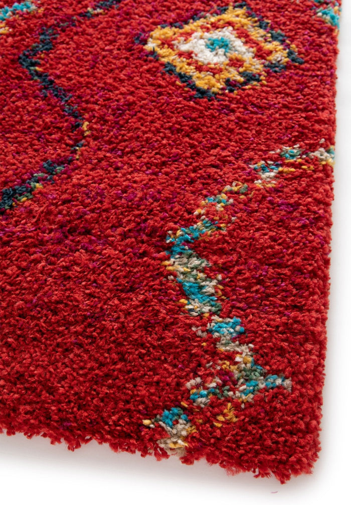 AFK Living vloerkleed  Native - shaggy - rood