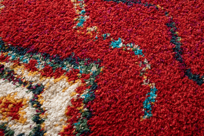 AFK Living vloerkleed  Native - shaggy - rood