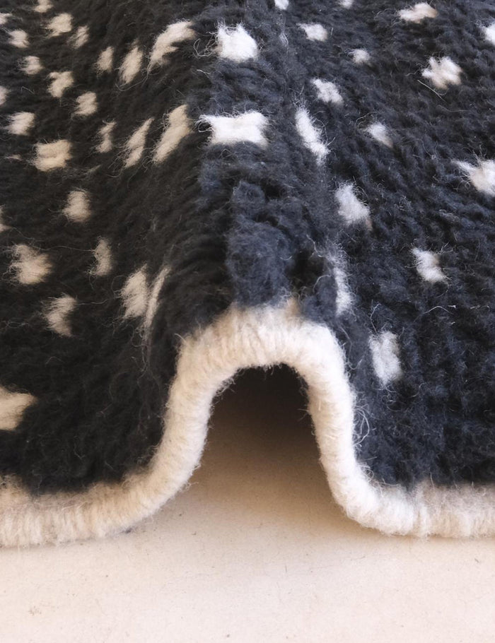 AFK Living vloerkleed Berber - handgemaakt - Wol - 191 x 211 cm