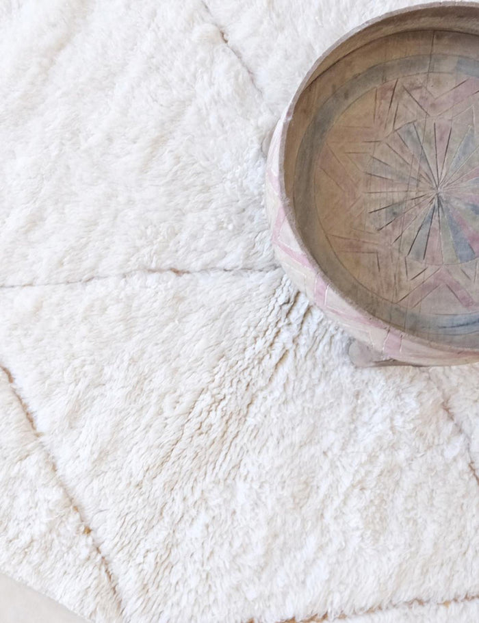 AFK Living vloerkleed Berber - handgemaakt - Wol - 128 x 188 cm