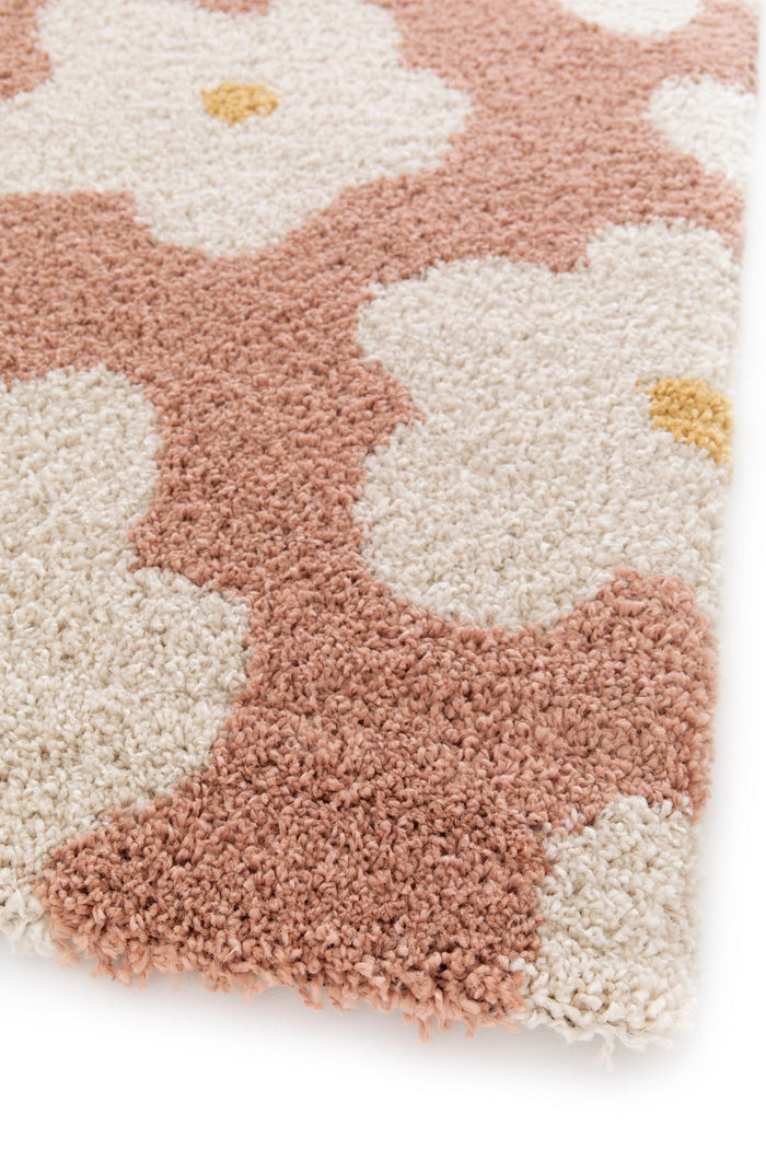 AFK Living vloerkleed Bloemen - voor kinderen - roos