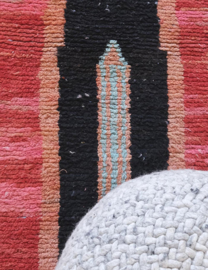 AFK Living vloerkleed Berber - handgemaakt - Wol - 72 x 397 cm
