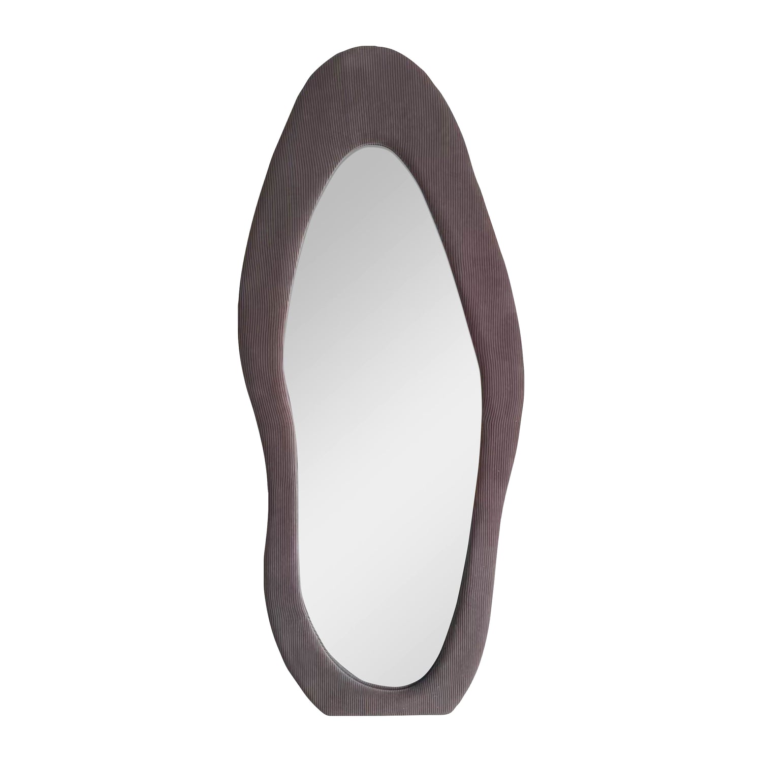 by fonQ Flou Spiegel - Corduroy - Donkerbruin